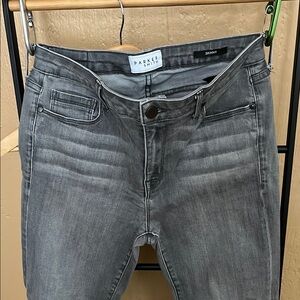 PARKER SMITH Gray Skinny Jeans with Stretch